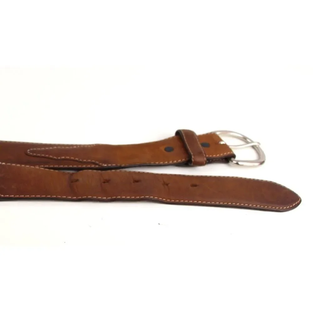 Silver Creek BROWN GENUINE LEATHER 1 3/8